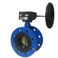 DOUBLE FLANGED BUTTERFLY VALVE