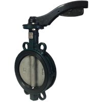 WAFER TYPE BUTTERFLY VALVE